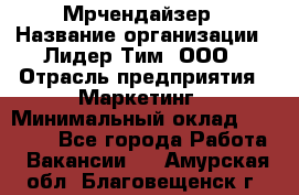 Мрчендайзер › Название организации ­ Лидер Тим, ООО › Отрасль предприятия ­ Маркетинг › Минимальный оклад ­ 23 500 - Все города Работа » Вакансии   . Амурская обл.,Благовещенск г.